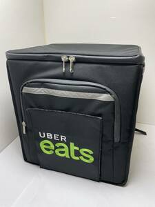 戸μ直接大歓迎【UBER EATS】ウーバーイーツ リュック【刺繍が取り外し可能！普通のバッグとしてもOK！】保冷 クーラーボックス デリバリー