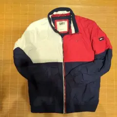 【ジャンク品】Tommy Jeans ナイロンジャケット 赤・白・青