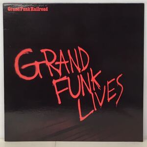 HR/GRAND FUNK RAILROAD/ GRAND FUNK LIVES (LP) US盤 (n642)