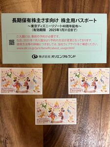 東京ディズニーリゾート パスポート 株主用パスポート