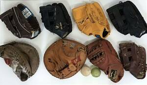 グローブ 野球グローブ 8点 SSK FALCON WORLD PEGASUS Rawlings Hunter Mizuno まとめ