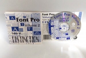 【同梱OK】 Font Pro Vol.2 ■ フォント ■ 書体集 ■ 欧文フォント ■ デザインフォント