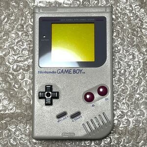 〈美品・動作確認済み〉GB 初代 ゲームボーイ ブロス 本体 DMG-01 グレー GAMEBOY bros.