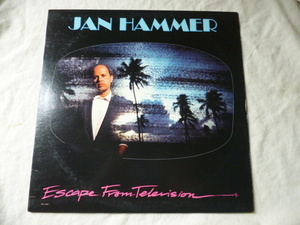 Jan Hammer / Escape From Television 名盤 シンセPOPサウンド オリジナル盤 LP 試聴