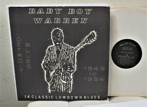 @@ BLUES LP Baby Boy Warren Detroit Blues 1949 To 1954 [ US ORIG King Fish Records 1001]