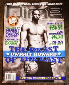 2007 November DIME MAGAZINE #37 DWIGHT HOWARD / ダイム 雑誌 ドワイト ハワード NBA Basketball 