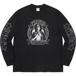 supreme Hysteric Glamour L/S Tee シュプリーム ヒステリックグラマー ロンT black M