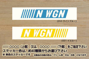 バーコード N WGN ステッカー N-WGN_N_エヌ_ワゴン_カスタム_Gターボ_G_A_パッケージ_N-BOX_N-BOX/_N-ONE_S07A_JH1_JH2_改_改造_ZEAL本田4