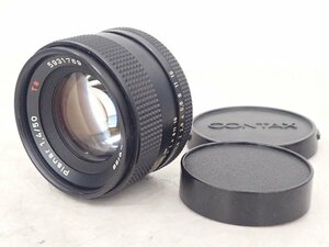 Carl Zeiss 単焦点レンズ Planar 50mm F1.4 T* AEJ コンタックス用 カールツァイス ▽ 7027C-4