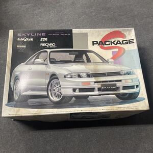 同梱可 絶版 アオシマ 1/24 スカイライン GTS-t タイプM Sパッケージ Sパケ R33 ECR33