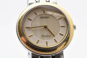 セイコー エクセリーヌ ラウンド 4N20-0330クォーツ レディース 腕時計 SEIKO