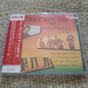 【廃盤・未開封品／直輸入盤】☆ボビー・ヴィー・ミーツ・ザ・ヴェンチャーズ Bobby Vee Meets The Ventures☆☆CD＆カセット多数セール中