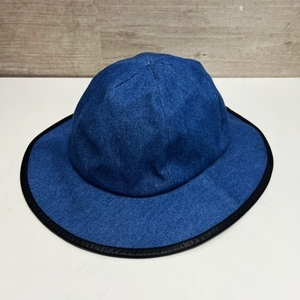  KIJIMA TAKAYUKI キジマタカユキ 232706 DENIM 6PANEL HAT デニム ハット ライトブルー size2 【中目黒B07】