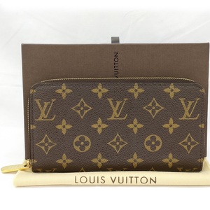 【美品】LOUIS VUITTON ルイヴィトン ジッピー・ウォレット 長財布（小銭入れあり） モノグラム M60017