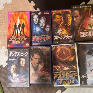 VHSビデオテープ映画　8本セット