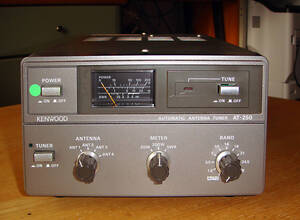 ※※　KENWOOD　AUTOMATIC　ANTENA　TUNER　　AT-250 オートマチック　アンテナ　チューナー　AT-250　動作良好です。※※