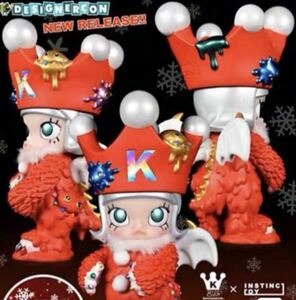 新品　絶版 世界限定300体 Kennyswork x INSTINCTOY EROSION Molly クリスマス　Christmas 