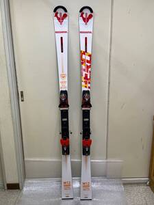 ロシニョール 24 HERO MASTER ST + SPX 12 ROCKERACE 156cm 　中古、超美品。