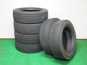 Y914【送料無料 SALE品】265/60R22.5 143/140 超溝高 8~8.5分山 ブリヂストン オールシーズンタイヤ M800 2022年製 6本 激安 大型 トラック