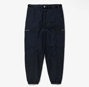 WTAPS TRACKS TROUSERS POLY. TWILL BLACK 04 XL ブラック パンツ ダブルタップス アクティブストレッチ素材 トラックパンツ 美品