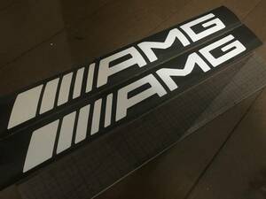 AMG エーエムジー　ベンツ　汎用　カッティングステッカー 2枚セット