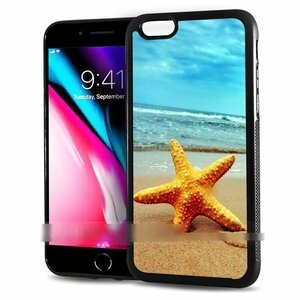 iPhone 5C アイフォン ファイブ シー ビーチ 海 砂浜 ヒトデ スマホケース アートケース スマートフォン カバー