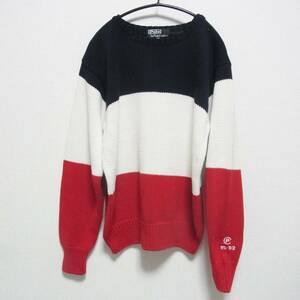 90s ラルフローレン RL-92 トリコロール ニット polo 92 93