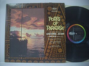 ■ 輸入USA盤 ダブルジャケット LP 　ALFRED NEWMAN KEN DARBY MAVIS RIVERS / PORTS OF PARADISE CAPITOL RECORDS TAO 1447 ◇r61031