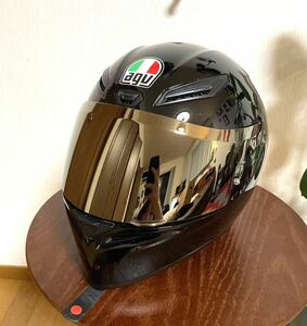 新品 純正 AGV エージーブイ ヘルメットパーツ シールド K-5 S K-3 SV/K1 M-XLサイズ用 GT4-2 IRIDIUM GOLD イリジウム ゴールド 即日発送