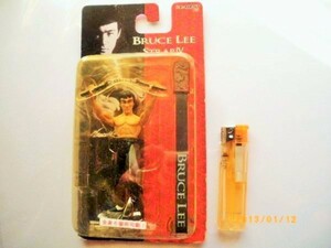 別)　ブルース・リー　パッケージ入りフィギュア未開封中古品携帯ストラップ