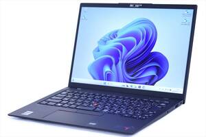 【即配】良品 第12世代CPU搭載！14型WUXGA液晶 2022年モデル！ThinkPad X1 Carbon Gen10 i5-1235U RAM8G SSD256G Windows11