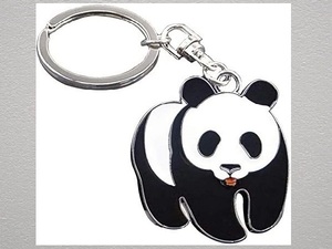 Bestdays 中国 パンダ メタル キーチェーン キーリング Fobチェーン 新品 panda PANDA