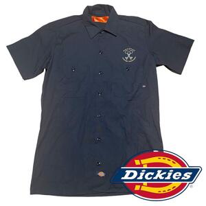 輸入古着　Dickies ワーク シャツ　meadhall Sサイズ　黒