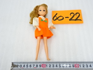 60-22希少 当時物 旧タカラ リカちゃん人形 着せ替え人形 昭和レトロ ヴィンテージ玩具2代目? へそなし ツイスト?ドール コレクター マニア