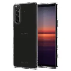 Spigen Xperia 5 II ケース ストラップホール付き ソフトケース