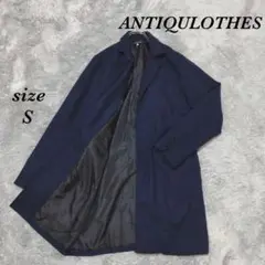 ANTIQULOTHES アンティクローズ (S) ボックスコート ネイビー