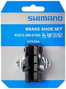 シマノ(SHIMANO) リペアパーツ R55C3 カートリッジタイプブレーキシューセット(左右ペア) BR-6700 BR-6700-G Y8