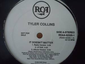 試聴 ■ TYLER COLLINS ‐ IT DOESN’T MATTER 12inc 美メロ歌物 ■