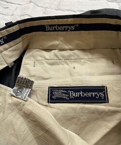 バーバリー Burberrys ウール2タックスラックス 約Lサイズ中古 (管NO225-4)