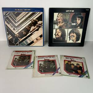 BEATLES ビートルズ レコード LETITBE 洋楽 Beatles まおめ　青盤