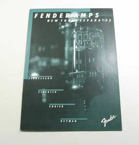 U/カタログ Fender Amps フェンダージャパン アンプ 1986年 