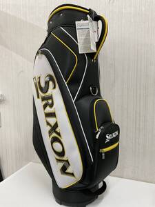 未使用品　SRIXON スリクソン　キャディバッグ　GGC−S128G ブラック/イエロー　9.0型　