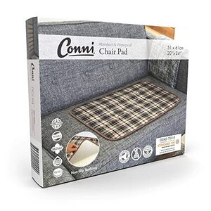 Conni 介護・排泄ケア用 尿漏れ対応 座布団型 吸水・防水 チェアパッド Conni Chair Pad L (51 x