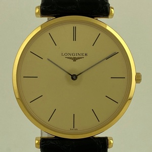 【ジャンク品】ロンジン LONGINES グランドクラシック L4.709.2 腕時計 クォーツ 【中古】