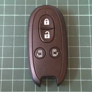 SU11550 点灯スズキ 純正 007YUUL0212スマートキーレス パレット ソリオ ルークス等MK21S MA15S 日産 両側スライド 4ボタン