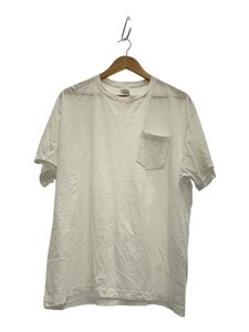 COMOLI◆Tシャツ/4/コットン/WHT/Z01-05017