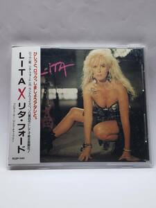 LITA FORD／LITA／リタ・フォード／国内盤（1stプレス）CD／帯付／1989年発表／3rdソロ・アルバム／廃盤／オジー・オズボーン