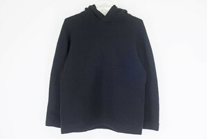 ◇【BEAUTY & YOUTH (UNITED ARROWS) ビューティー＆ユース（ユナイテッドアローズ）】ワッフルニットパーカー ブラック M