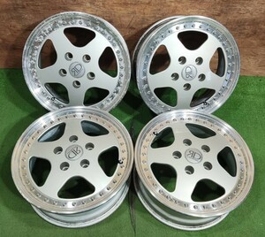 【RACING DIRECTION】15X6JJ ET38 5H/114.3 4本セット！