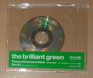 中古 非売品 CD プロモーション盤 the brilliant green There will be love there -愛のある場所- 川瀬智子 プロモ盤